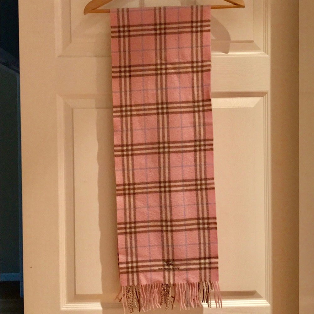 100% Lambswool Burberry Scarf